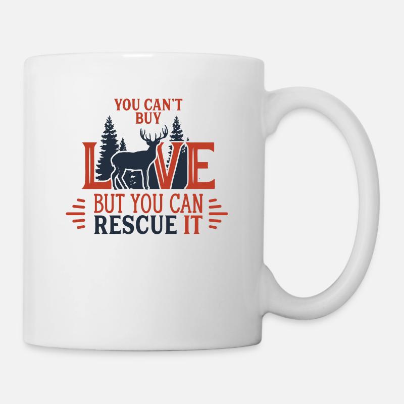 animal lovers - Mug - white