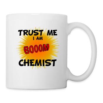 Trust me I am chemist laboratory gift fun - Mug - white - Right