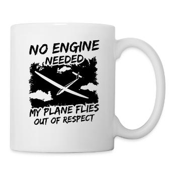 Gliding Segelflug Segelfliegen Segelflieger Glider - Tasse - Weiß - Rechts