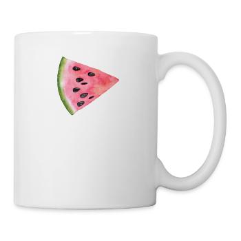Melone - Tasse - Weiß - Rechts