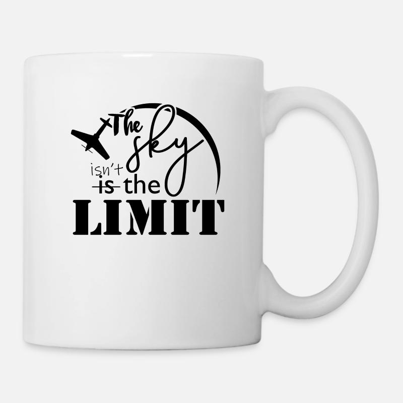 Glider Flight Pilot Glider Glider Glider - Mug - white