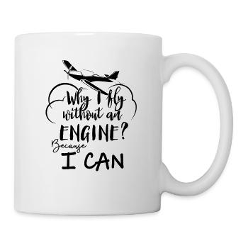 Glider Pilot Gliding Glider Flight - Mug - white - Right
