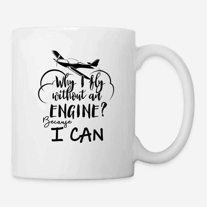Glider Pilot Gliding Glider Flight - Mug - white