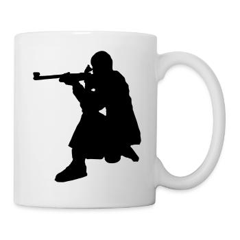 sniper - Tasse - Weiß - Rechts