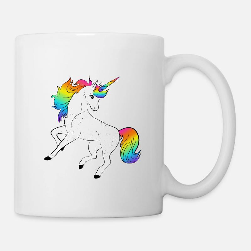 Licorne - Mug blanc - blanc