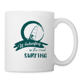 Sport Windsurfing Windsurfen Windsurfer Meer - Tasse - Weiß - Rechts