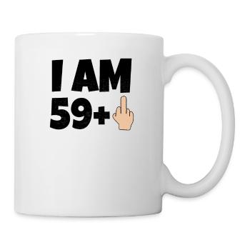 J'ai 60 ans Cadeau d'anniversaire drôle - Mug blanc - blanc - Droite