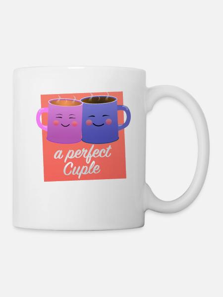 a perfect cup - Mug - white