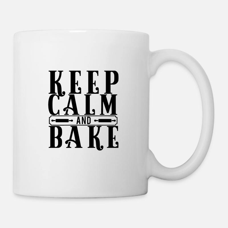 Baking Bäckerin Backen Bäckerei Bäcker - Tasse - Weiß