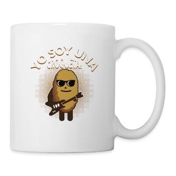 Yo soy una croqueta! Design de Tapas y Croqueta - Tasse - Weiß - Rechts