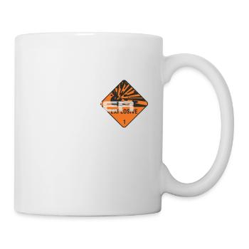 Danger Explosiv - Tasse - Weiß - Rechts