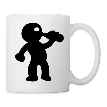 drink man bachelor party stag drunk alcohol team - Mug - white - Right