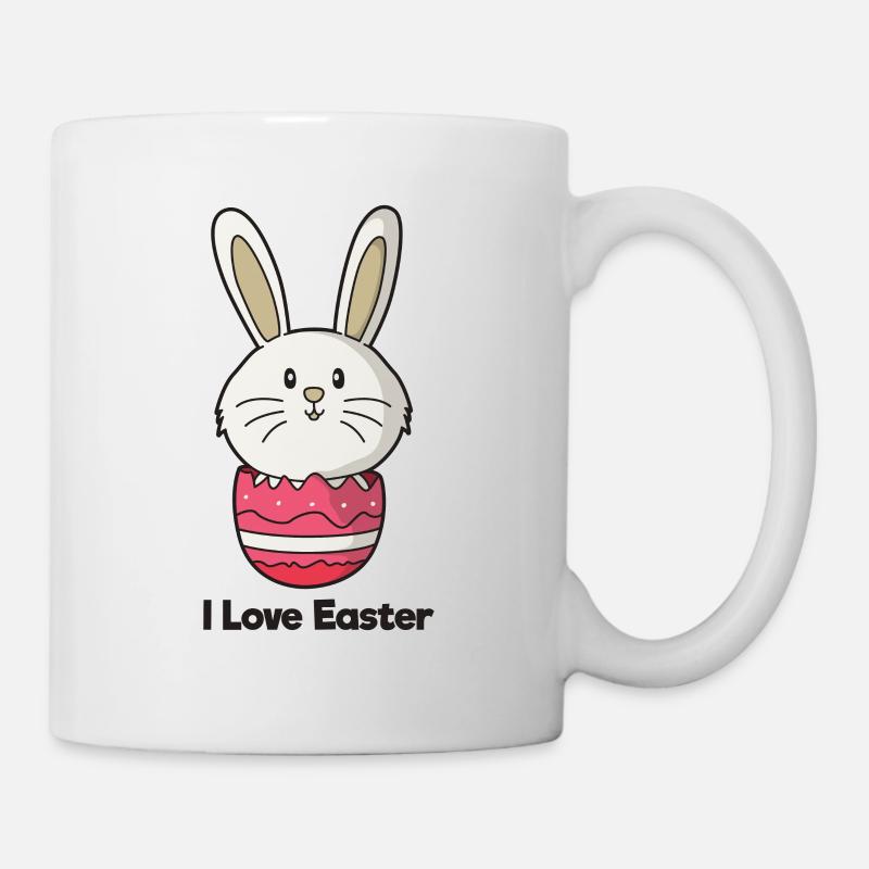 I Love Easter Easter Easter Easter - Mug - white