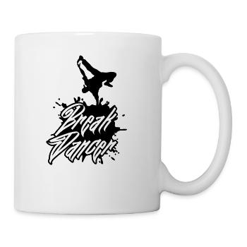 Tanz Breakdancer Breakdancing Breakdance Geschenk - Tasse - Weiß - Rechts
