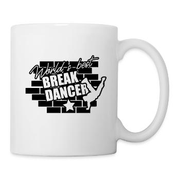 Tanz Breakdance Breakdancing Breakdancer Geschenk - Tasse - Weiß - Rechts