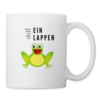 Grenouille - Mug blanc - blanc - Droite