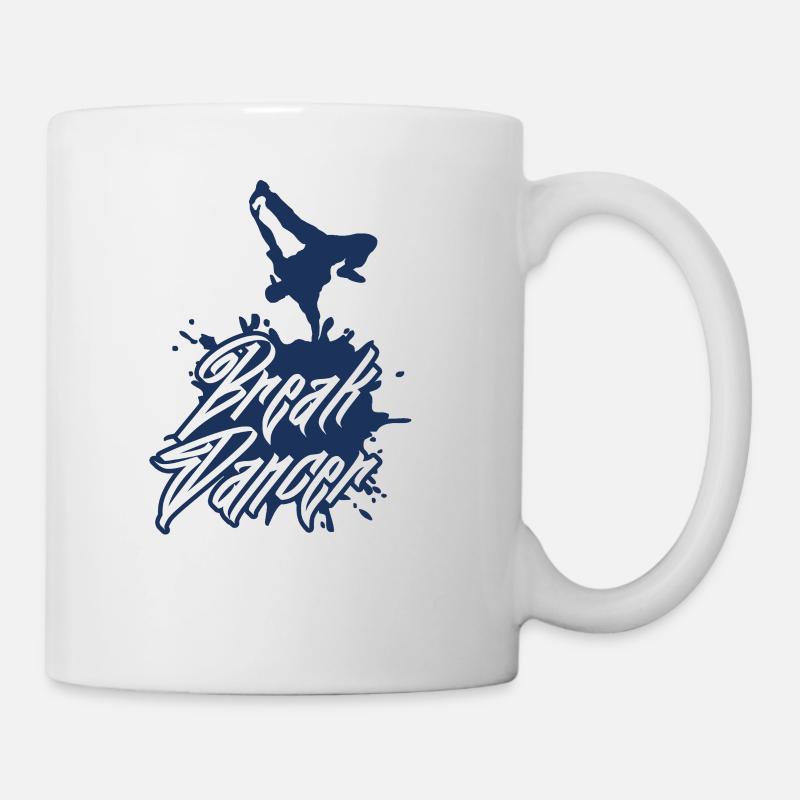 Break Breakdancer Breakdancing Breakdance Dance - Mug blanc - blanc
