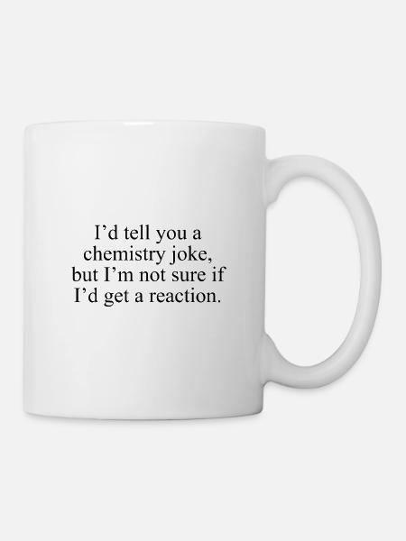 Chemistry Joke - Kop/krus - hvid