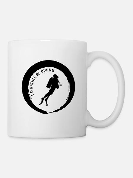 Scuba Diving - Mug blanc - blanc