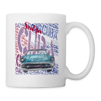 Salsa Kuba Tanz - Salsa Tänzer Geschenk - Tasse - Weiß - Rechts