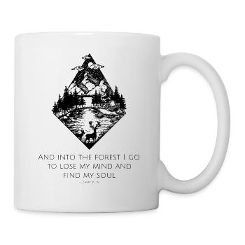 Wild Nature No.1 Quote - Mug - white - Right