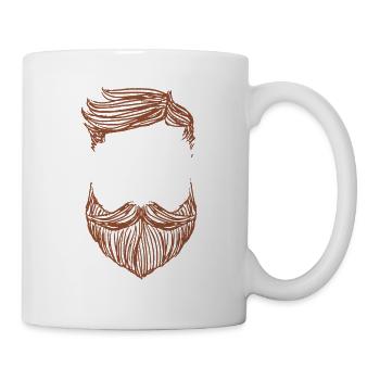Sexy barbe idée cadeau masculinité porn bars - Mug blanc - blanc - Droite