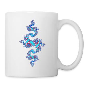 Julia Fraktal - Mug blanc - blanc - Droite