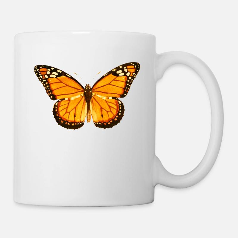 Entomologie papillon des lépidoptères - Mug blanc - blanc