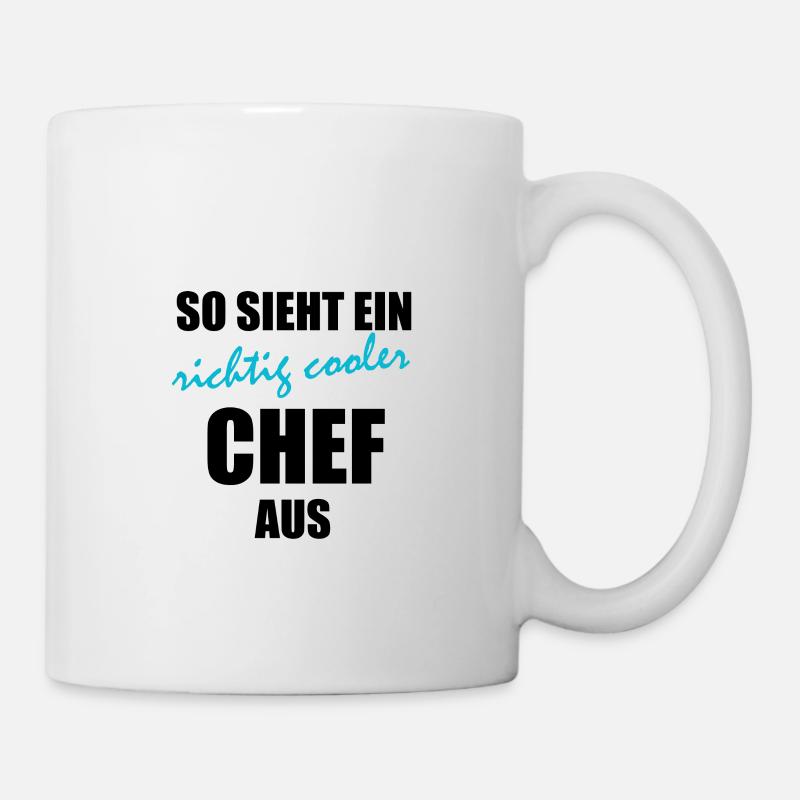 Chef - Tasse - Weiß