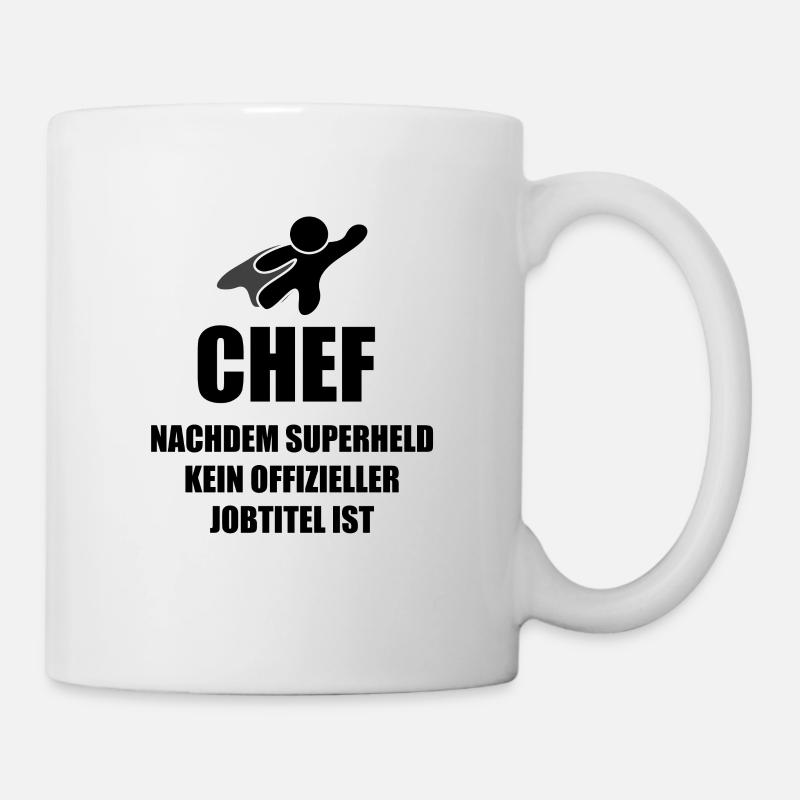 Chef - Tasse - Weiß