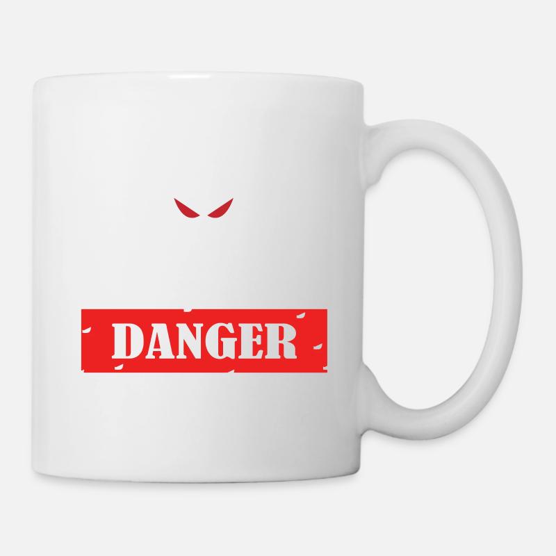 Attention - Mug blanc - blanc