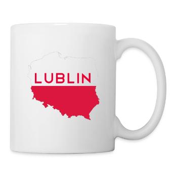 Lublin, Pologne, Pologne - Mug blanc - blanc - Droite