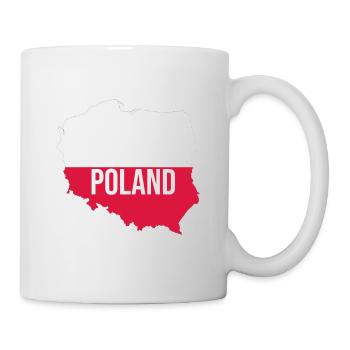 Poland Polen Polska Souvenir - Tasse - Weiß - Rechts