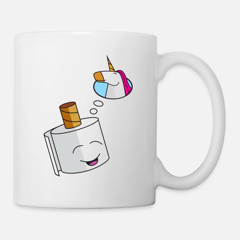 Dreams unicorn - Mug - white