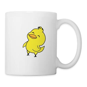 Cadeau animal poulet poulet · poulet - Mug blanc - blanc - Droite