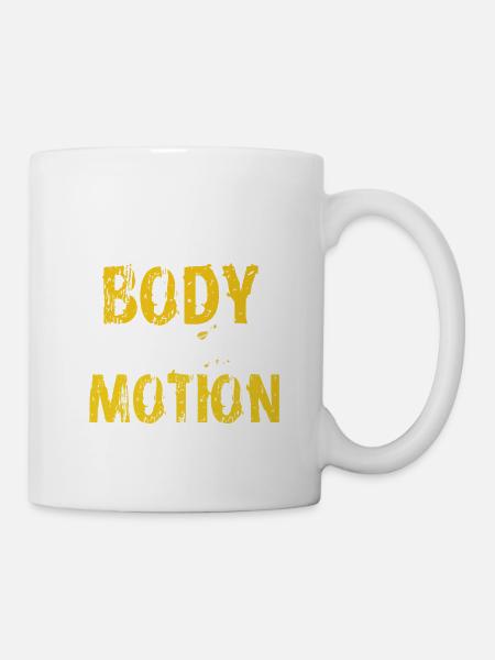 get your body - Tasse - Weiß
