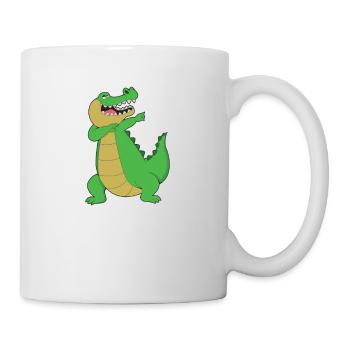 crocodile - Mug blanc - blanc - Droite