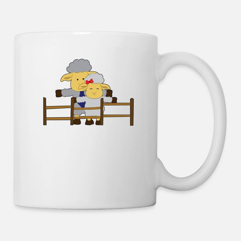 sheep - Mug - white