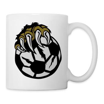 foot paw claws beast wild bear - Mug - white - Right
