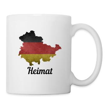 Thuringe Allemagne patrie - Mug blanc - blanc - Droite