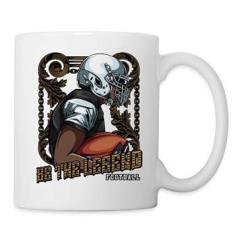 American Football The Legend | Ball sport gift - Mug - white - Right