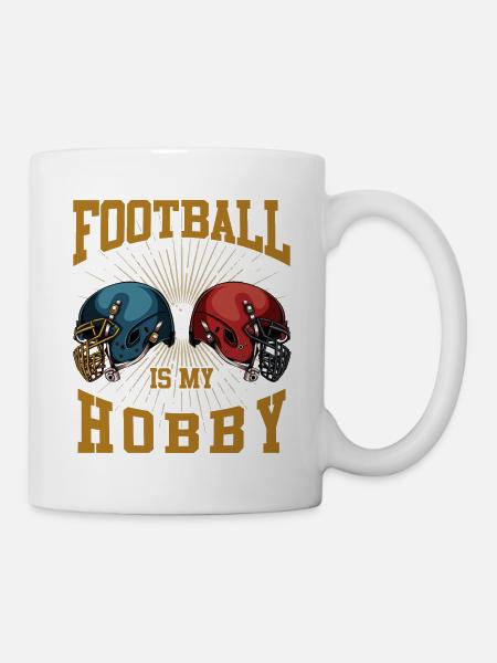 Le football américain est mon cadeau sportif - Mug blanc - blanc