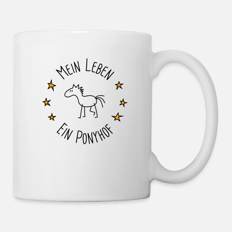 My life A pony farm - Mug - white