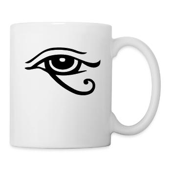 Egypt Horus Eye Eye - Mug - white - Right