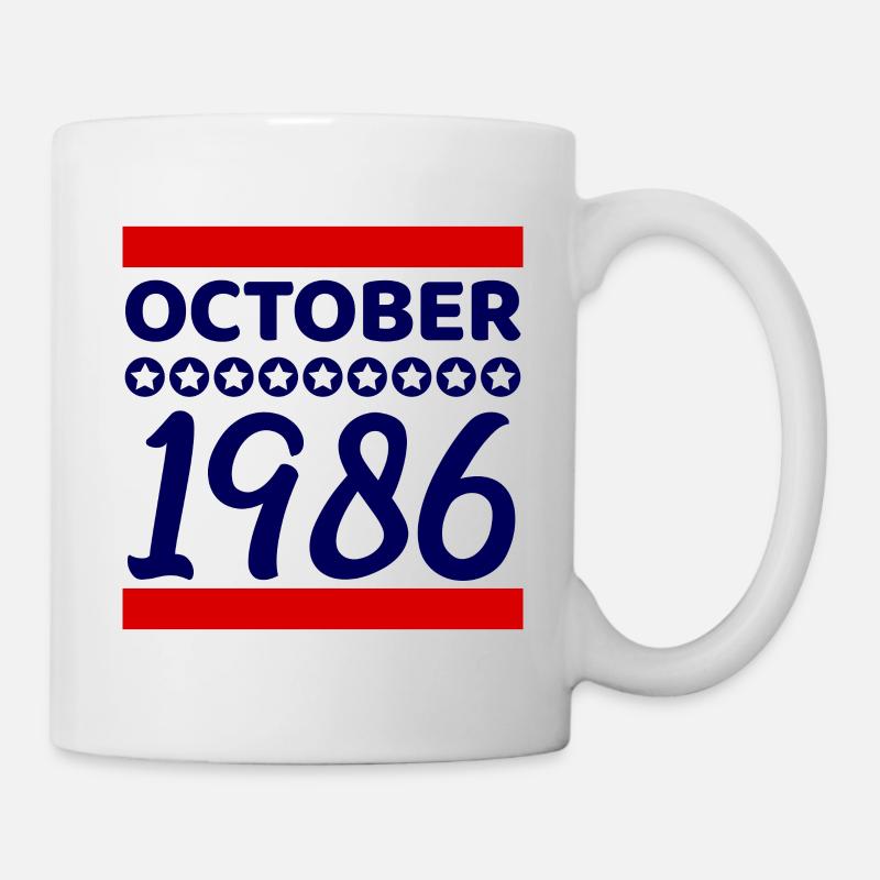 Birthday present October 1986 - Mug - white