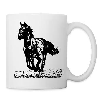 Beautiful horse design. Ideal for everyone. - Mug - white - Right