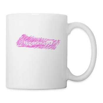 Desmiregal Trend Trendy cooles angesagtes Geschenk - Tasse - Weiß - Rechts
