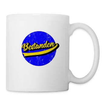 Examen Diplôme d’étude d’auto examen baccalauréat cadeau - Mug blanc - blanc - Droite