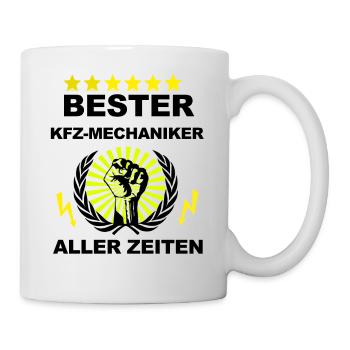 Meilleur mécanicien de tous les temps - Mug blanc - blanc - Droite
