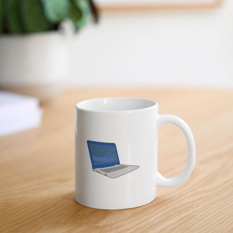 Laptop computer keyboard PC notebook gift idea Mug